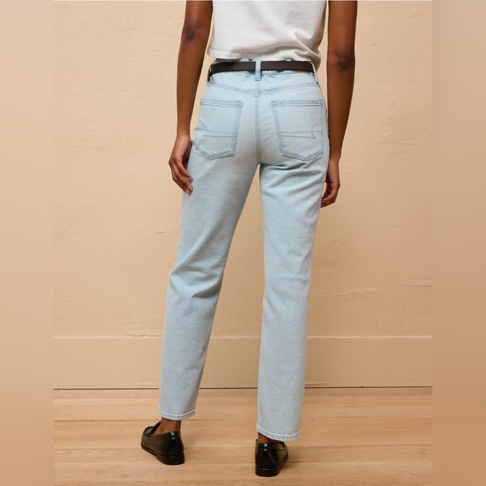 AE Super High-rise Straight Leg Jeans - Picture 3 of 10